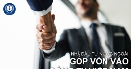 Người nước ngoài góp vốn vào công ty Việt Nam